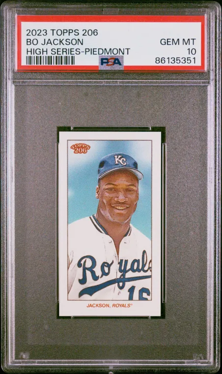2023 Topps 206 Bo Jackson High Series Piedmont PSA 10
