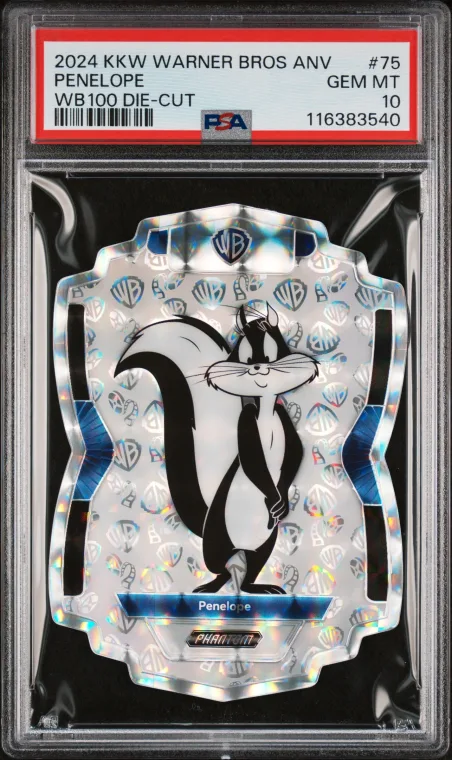 2024 Kakawow Phantom WB100 Penelope Die-Cut #75 PSA 10 GEM MINT
