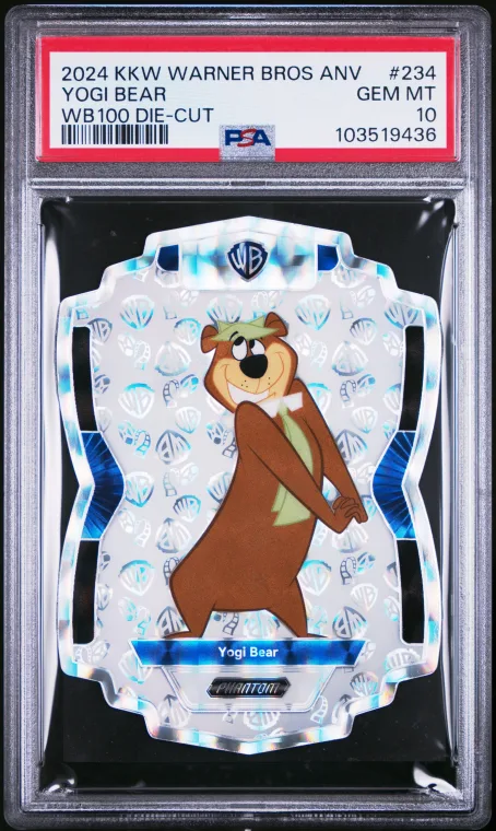2024 Kakawow Phantom WB100 Yogi Bear Die-Cut #234 PSA 10 GEM MINT